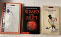 Vintage Shakespeare Julius Caesar, Romeo & Juliet and Othello Books