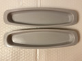 Set of 2 George Foreman Grill 12 1/2 White Drip Tray Grease Catcher Replacement