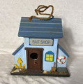 Decorative Wood Bait Shop Bird House Nautical Theme