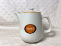 Vintage Ceramic Sanka Brand 97% Caffein Free Coffee Pot - 1970's