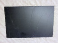 Black Slate Cheese Tapas Board with Natural Edge 12 inches x 8 inches