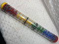 Colorful Rain Stick Made in Israel - 16 inch x 2 1/4 inch