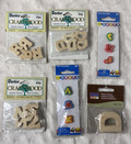 BNIP Six Packages of Assorted Arts & Crafts Letters
