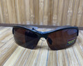 BNWT Road Warrior Brown Lens Sunglasses - Men - Black & Gray - 7220