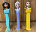 Set of 3 Disney Princess Pez Dispensers Jasmine, Elsa, Belle -
