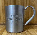 Old Forester Kentucky Straight Bourbon Aluminum Mug Stainless Steel Look - 14 oz