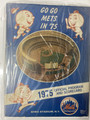 Vintage New York Mets vs Cardinals Official Program Scorecard - Sept 5, 1975