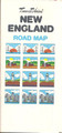 Vintage Travel Vision New England Road Map - 1984