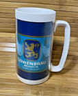 Vintage Thermo Serv Westbend Lowenbrau Munich Light Special Plastic Beer Mug