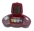Vintage Red Handheld Electronic LCD Video Game with 10 Games