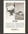 Vintage Johnson V-100 Outboard Motor Magazine Advertisement - 1967