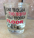 Cayman Islands One Tequila Two Tequila Three Tequila Floor Shot Glass
