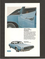 Vintage Ford Thunderbird Color Magazine Advertisement - 1967