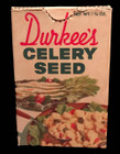 Vintage Durkee Celery Seed Cardboard Box - 1960's
