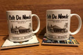 Cafe Du Monde Coffee Mug and New Orleans Tile Cork Back Coaster Set of 2