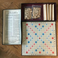 Vintage Selchow & Righter Scrabble Crossword Game Complete - 1953