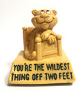 Vintage Wallace Berrie TIGER "You're The Wildest Thing" Statue Figure  -