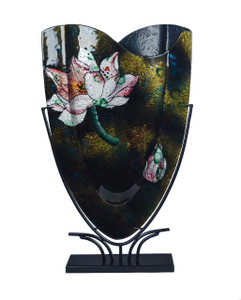 14" x 23" Fused Glass Vase S90013