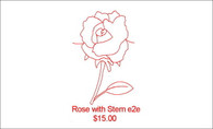 Rose with Stem e2e