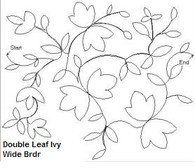 Double Leaf Ivy Wide Brdr