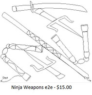Ninja Weapons e2e