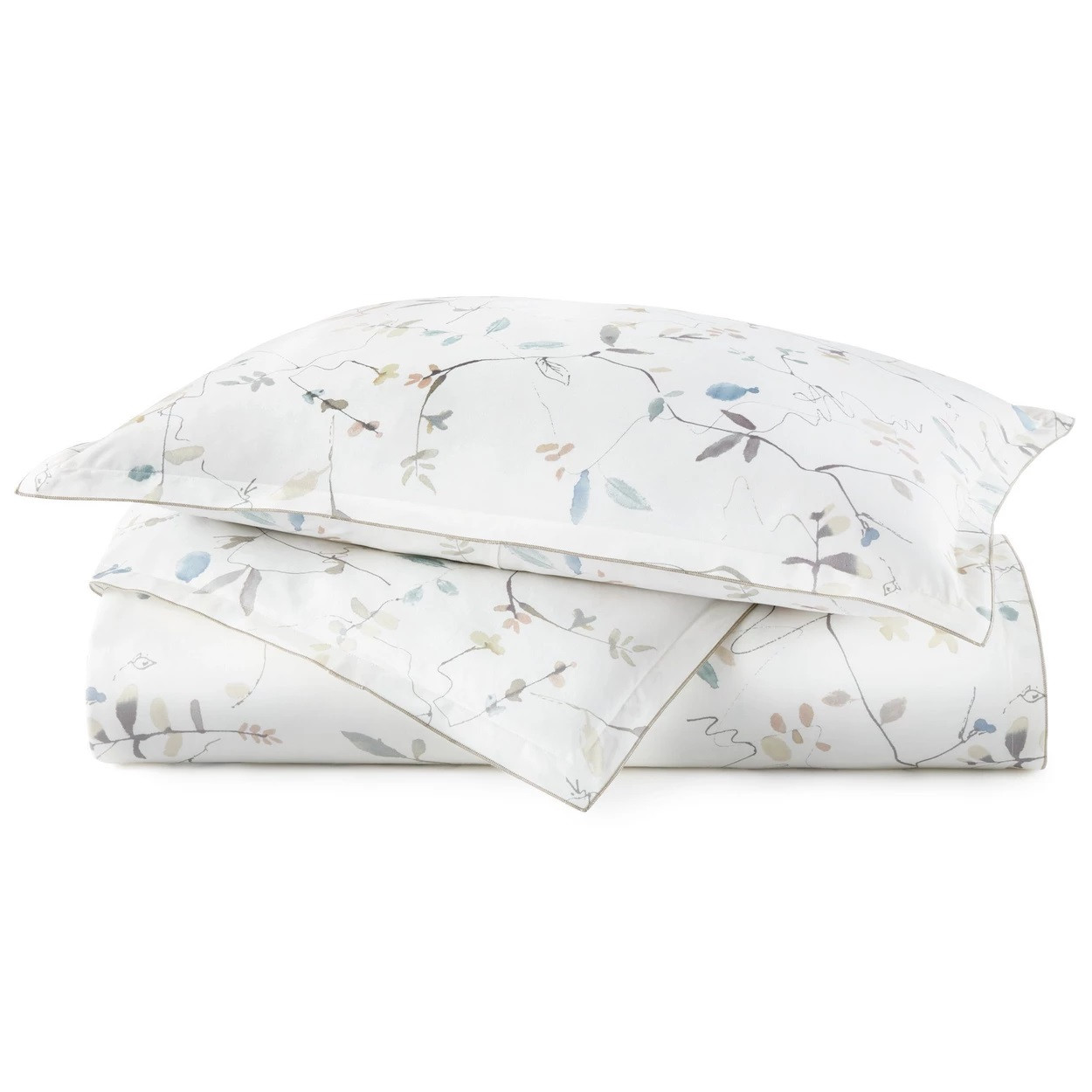 Peacock Alley Avery Percale Duvet Cover - Bay Home and Linens