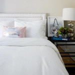 Kassatex Home Lorimer Washed Percale Sheet Set - White