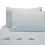 Kassatex Home Lorimer Washed Percale Sheet Set - Ice Blue