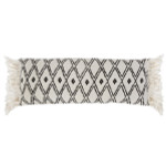 Pom Pom at Home Morocco Handwoven Pillow - Ivory/Black