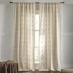 Amity Home Astrid Curtain 96"  - Natural