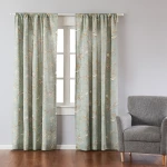 Levtex Lyon Teal Drape Panel Set of 2