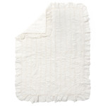 Amity Home Ruched Baby Quilt - Ivory