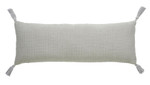 Orchids Lux Home Molly X-Long Bolster Pillow - Beige