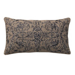 Orchids Lux Home Trellis Embroidery Deco Pillow