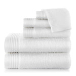 Peacock Alley 6 Piece Bamboo Towel Set - White