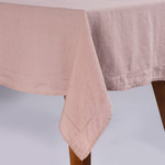 Kassatex Linen Tablecloth - Dusty Pink