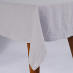 Kassatex Linen Tablecloth - Pale Grey