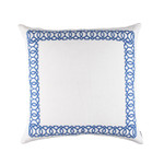 Lili Alessandra Magic European Pillow - White / Azure