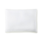 Peacock Alley Grid Washed Percale Pillow Sham - Honey