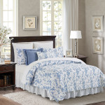 C&F Home Bleighton Blue Quilt Set