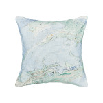 Elisabeth York Marble Pillow - Sea Glass
