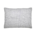 Orchids Lux Home Bella Pillow Sham - Grey