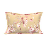 Ann Gish Jardin Fleur Pillow Sham - Pink/Gold