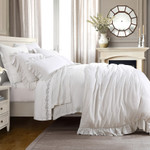 HiEnd Accents Lily Washed Linen Comforter Set