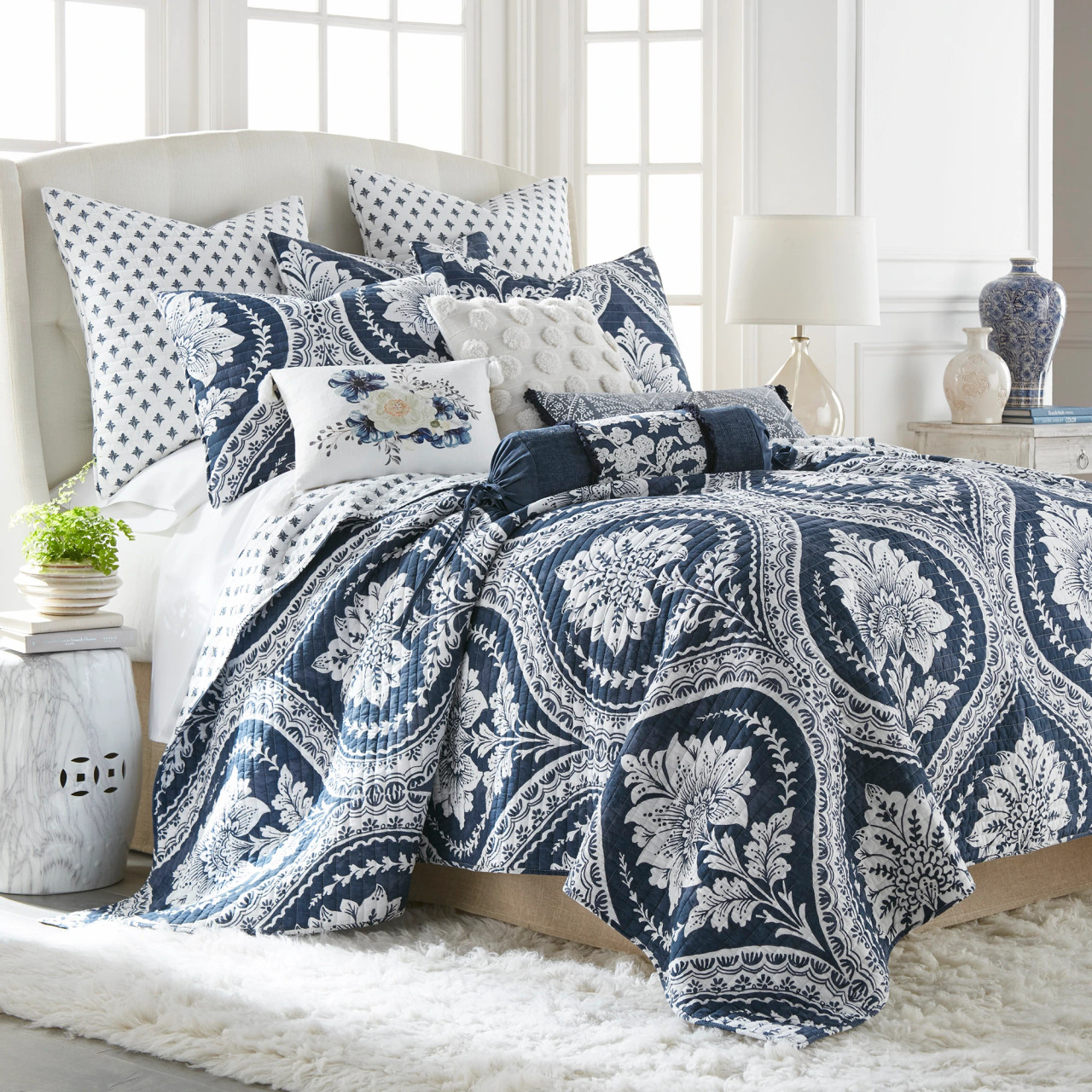 Levtex Home Abelia Quilt Set - Bay Home and Linens