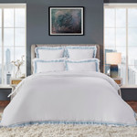 Orchids Lux Home Solana Duvet Cover - French Blue