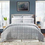 Orchids Lux Home Bronte Duvet Cover - Pacific