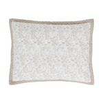 Orchids Lux Home Bliss Pillow Sham - Sand