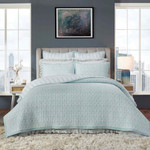 Orchids Lux Home Serenity Quilt - Sage