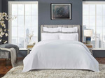 Orchids Lux Home Soho Coverlet - White